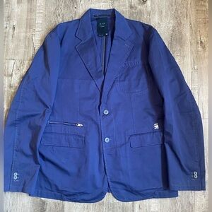Raw Correctline By G-Star Raw Denim Blue Twill CL Blazer